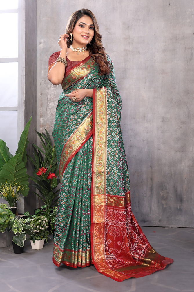 SRC Radha Rani Soft Weaving Patola Wedding Sarees Wholesale Price In Surat